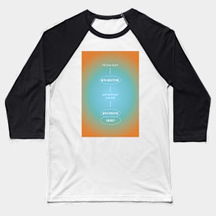 Aura Aesthetic Affirmation Baseball T-Shirt